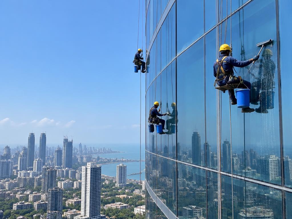 Facade Cleaning for High-Rise Buildings in Mumbai