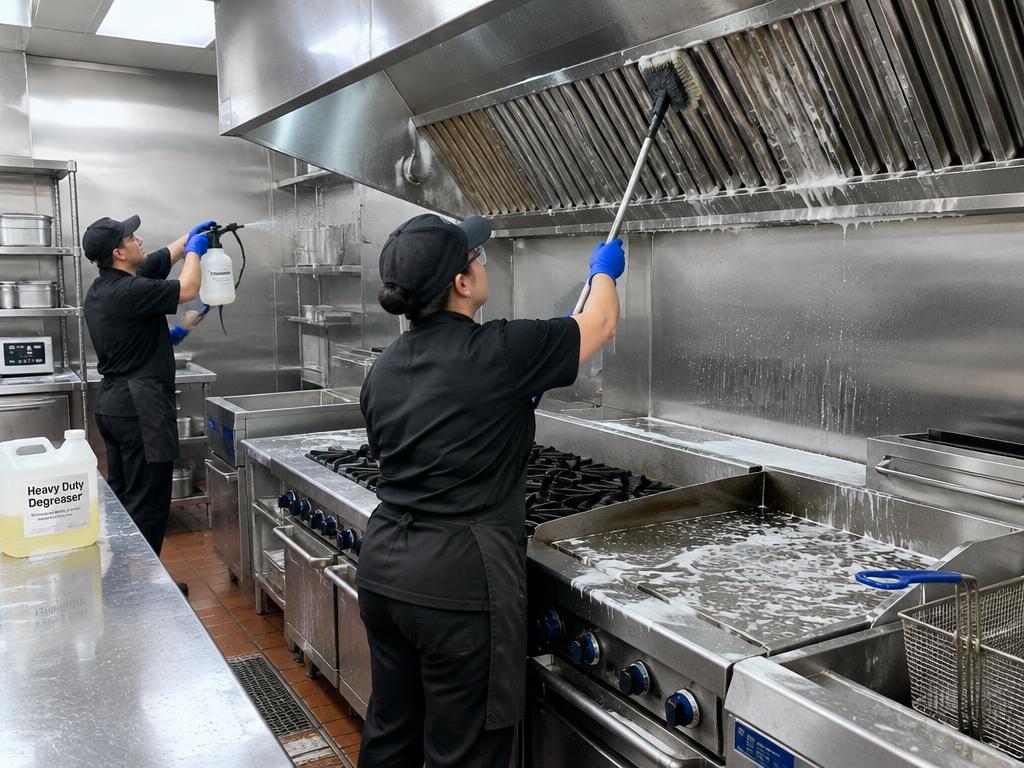 Restaurants & Cloud Kitchens cleaning