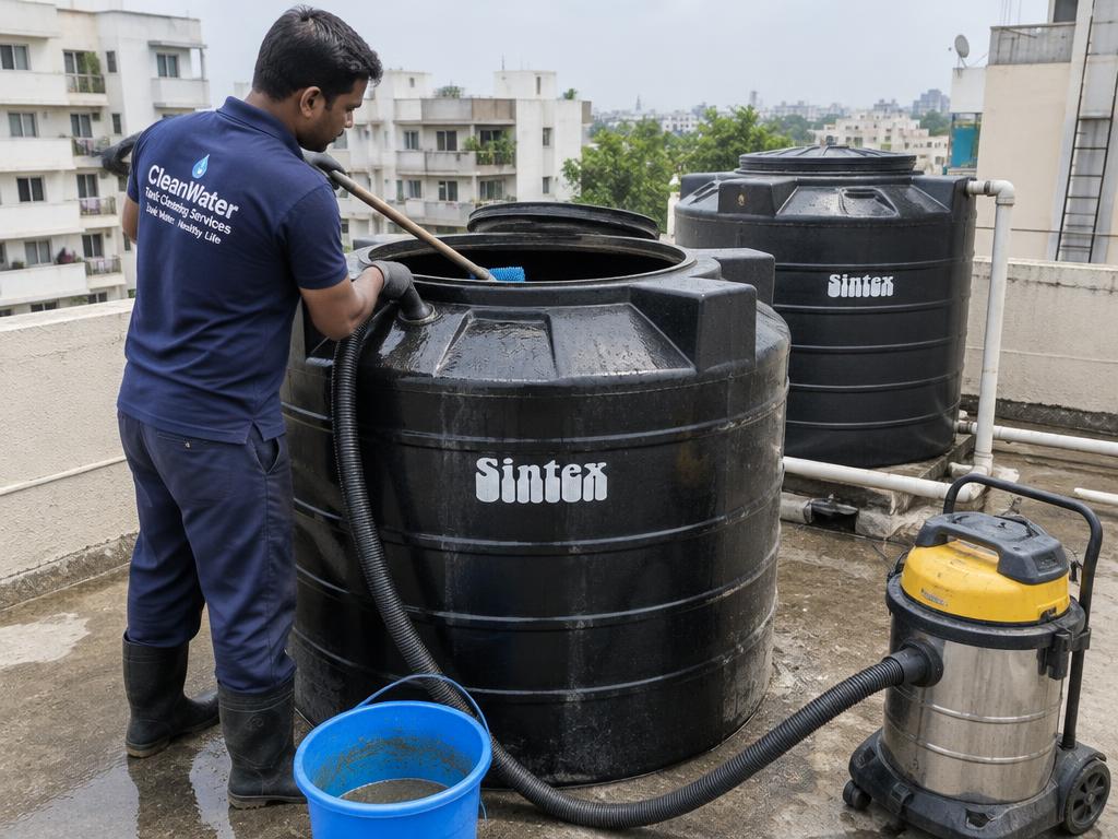 Plastic & Sintex Tank Cleaning